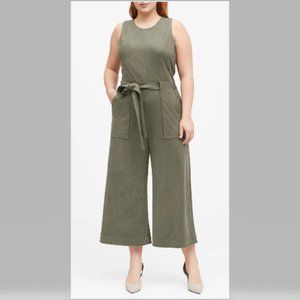 Banana Republic Wide Leg Crop Utility Jumpsuit 20W NEW